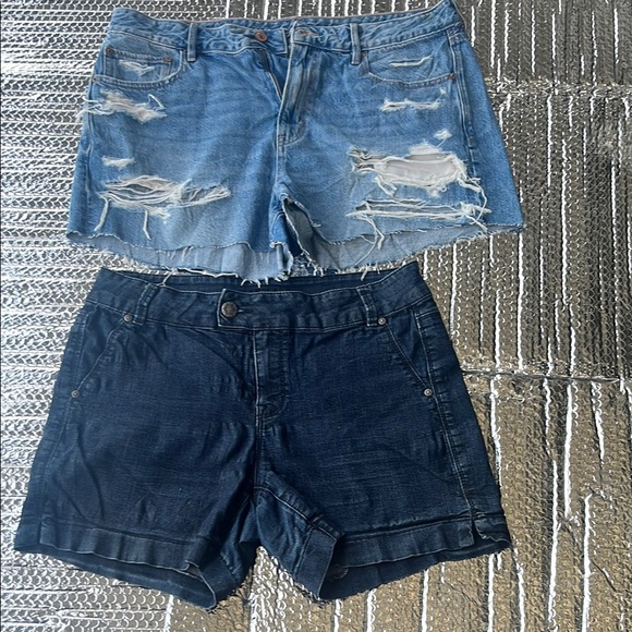 american eagle , d jeans Pants - American Eagle ,d jeans Stylish Blue Denim Shorts for Women